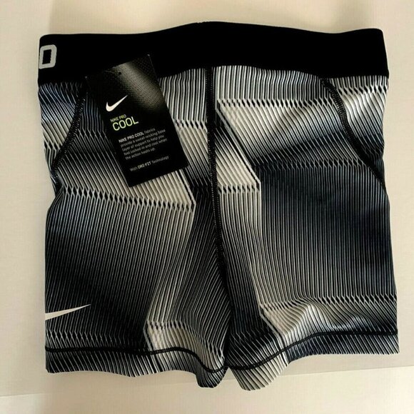 NEW NIKE PRO Womens 3.0" COMPRESSION Shorts-Black - Picture 4 of 6